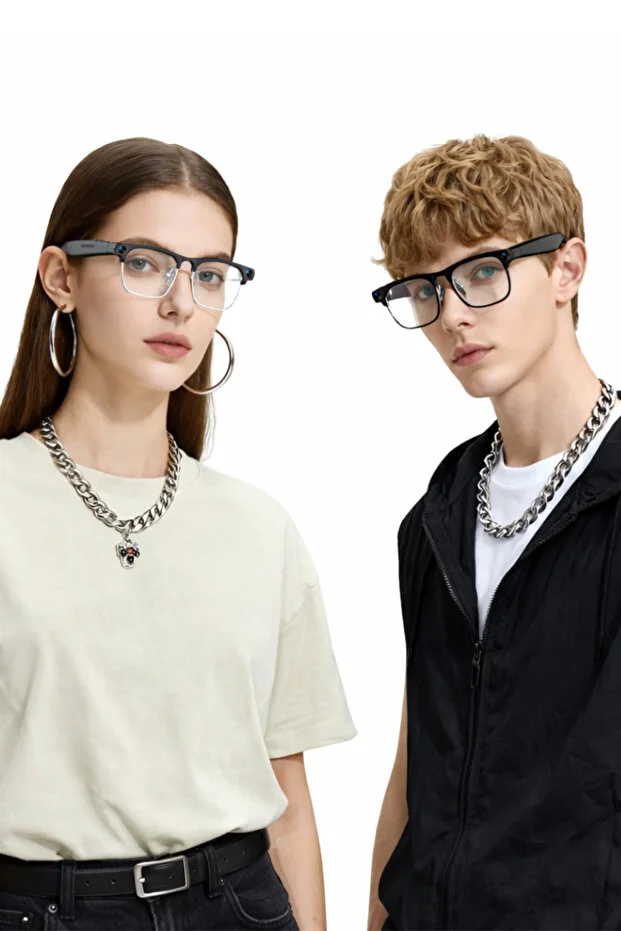 G3 Akıllı Kamera Gözlüğü Bluetooth Müzik Dinleme Fotoğraf Video Kaydı AI Çeviri Yapay Zeka Gözlük